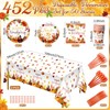 Potchen 452 Pcs Happy Friendsgiving Party Decorations for 50, Fall