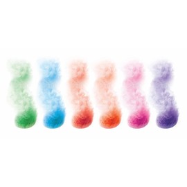 FiZZLes by Bath Magic Changing Effervescent Tablets for Bath time Pack of Six Tubes x10 Tblts for Bathtime Adventure (Blue,Green,Red,Pink,Purple,Orange)