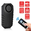 KCMYTONER 4 Pack 113dB Wireless Anti-Theft Vibration Waterproof Security Cycling