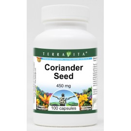 Coriander Seed - 450 mg (100 Capsules, ZIN: 511753) - 3 Pack