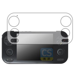 PDA Workshop ANBERNIC RG 476H Compatible Crystal Shield Protective Film, Glossy, Made in Japan