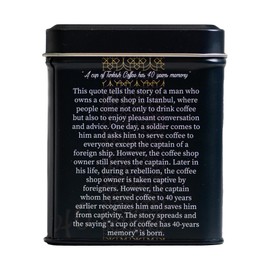 Cezve Turkish Coffee, 100% Arabica, Traditional/Geleneksel Flavor, Ground Coffee, 3.5oz (100g)