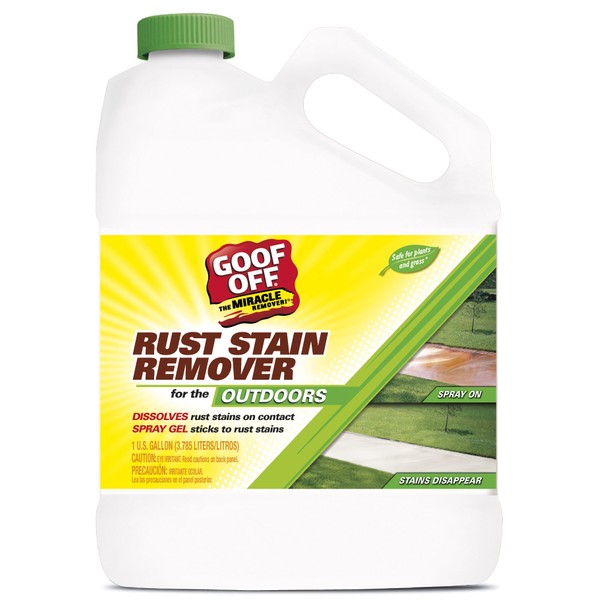 RustAid GSX00101 Goof, 1 Gallon GAL Rust Stain Remover, 128 Fl Oz (Pack of 1)
