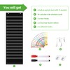 REGELETO 15+1 Pockets Daily Schedule Pocket Chart with 30 Pcs