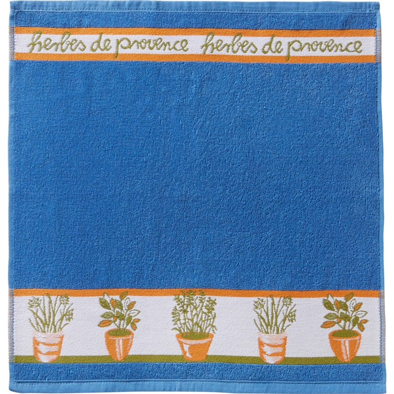 Kracht Terry Tea Towel "Herbs" Pack of 3 Cotton Herbs