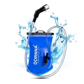 DORNNA Hydration Bladder BPA Free Portable Hydration Pack Heavy Duty for Trail MTB Cycling Mountain 1L