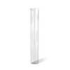 Packlahoma 500 Pcs 116mm Tubes Clear Plastic Squeeze Tubes with
