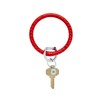 Oventure Big O® Key Ring – Red Embossed Leather Bracelet