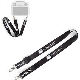 [TOMGDRACO] DJI RC/DJI RC 2/DJI RC Pro Strap for Air 3S /Mini 4 pro/Flip Remote Controller Transmitter Neck Strap PU Leather Shoulder Adjustable Neck Shoulder Strap with Screen Remote Control