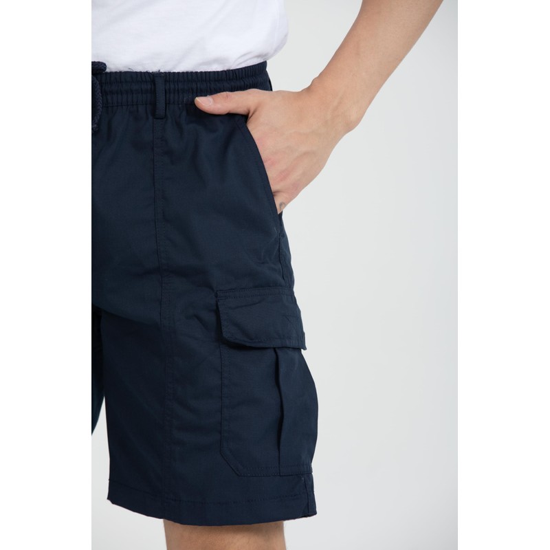 Kendindza Men's Cargo Shorts with Pockets, Zip and Drawstring -