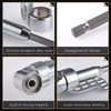 HOHXEN 105° Angle Wrench, 105 Degree Right Angle Drill Adapter