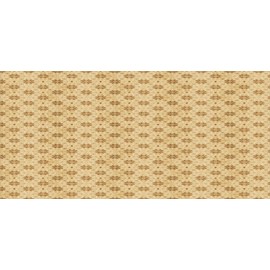 Ambesonne Floral Pencil Pen Holder, Hand-Drawn Doodle Flowers with Silhouette Daisy and Tulip Petals in Repeat, Printed Ceramic Pencil Pen Holder for Desk Office Accessory, Caramel and Tan