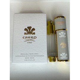 Creed Leather Travel Atomizer Beige Magnetic Cap  5ml/0.16 oz BRAND NEW IN BOX