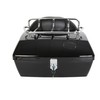 KUAFU Motorcycle Trunk Compatible with Harley Honda Yamaha Suzuki Cruiser
