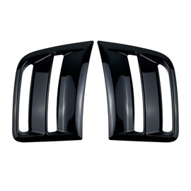 Front Bumper Side Air Vent Cover Compatible with Subaru STI WRX GRB Wagon 2008-2014 2011 (Glossy Black)
