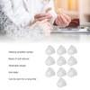10pcs Replacement Earbud Silicone Cone Shaped Earbud Tips Set for