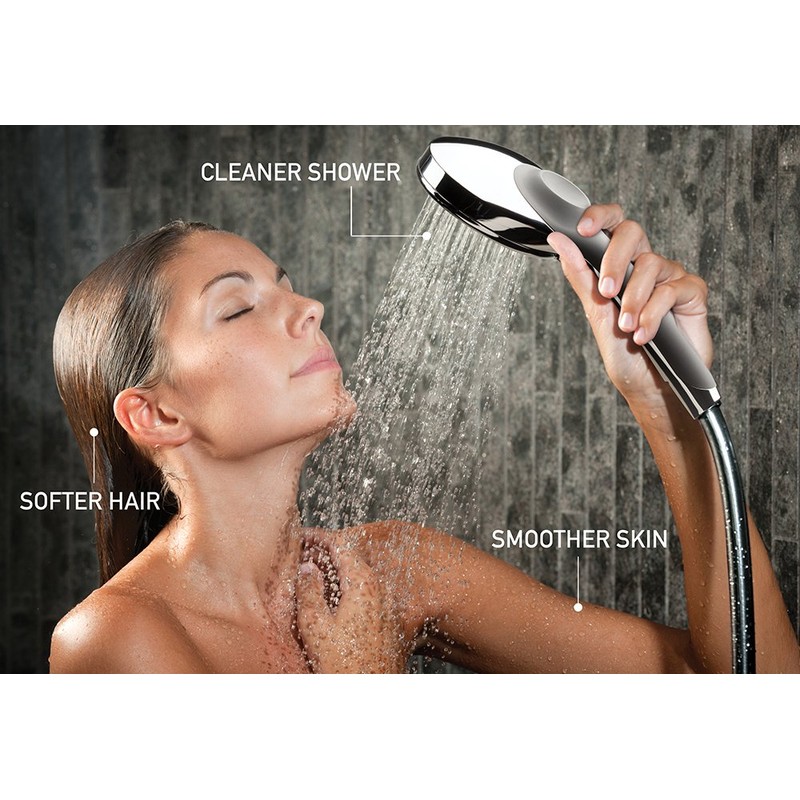 Culligan S-H200-C Hand-Held Showerhead with Magnetic Base and Filter, 10,000