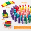 Lewo Wooden Stacking Board Games Building Blocks for Kids Boys