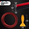 Spurtar Car Interior Trim Strip – Red Interior Decorative Molding