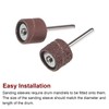 QUARKZMAN Pack of 50 Sanding Drums 1/2 Inch Mini Sanding