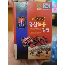 Cheon Nyeon Su Korea Cheon Nyeon Su Red Ginseng Antler Sliced 20g