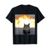 Vintage FUNNY Cat Explosion T-Shirt