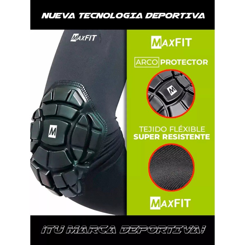Maxfit Par De Coderas De Proteccion Para Ciclismo Mtb002 Maxfit