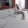 OHSIO Sofa Cover, Highly Elastic, Non-Slip Seat Cushion Cover, Washable,