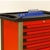 HARFINGTON 3pcs Magnetic Socket Organizer 1/4" 3/8" 1/2" Drive Metric
