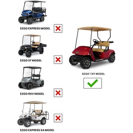 Huskey Parts Company Front Clay/Cargo Basket for EZGO TXT Golf Cart w/Mounting Brackets 4 31/4"(L) x13(W) x4 3/8"(H) - Do Not Fit EZGO RXV & ST & Express Models