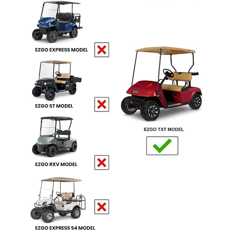 Huskey Parts Company Front Clay/Cargo Basket for EZGO TXT Golf