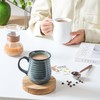 masoline 23 oz Large Ceramic Coffee Mugs, Handmade Cup with