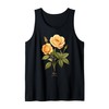Rose Flower Scientific Name Vintage Illustration Flowers Tank Top