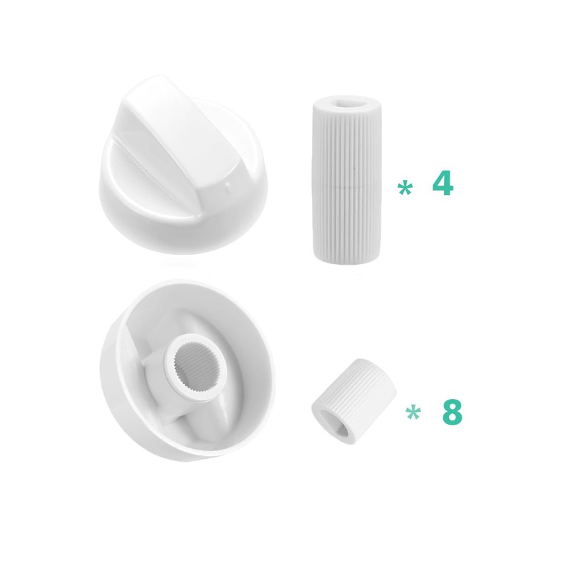 Knob Replacement for Luxe Bidet Neo 120 185, Toilet Accessories