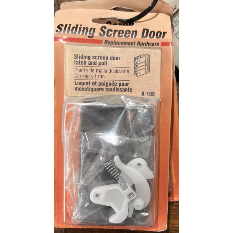 Prime Line Sliding Screen Door Latch Handle Sets A-108 NEW