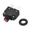 uxcell Thermal Circuit Breaker 125/250V AC Push Button Manual Reset