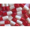 Empty Gelatin Capsules Size 1 Red/White (1000)