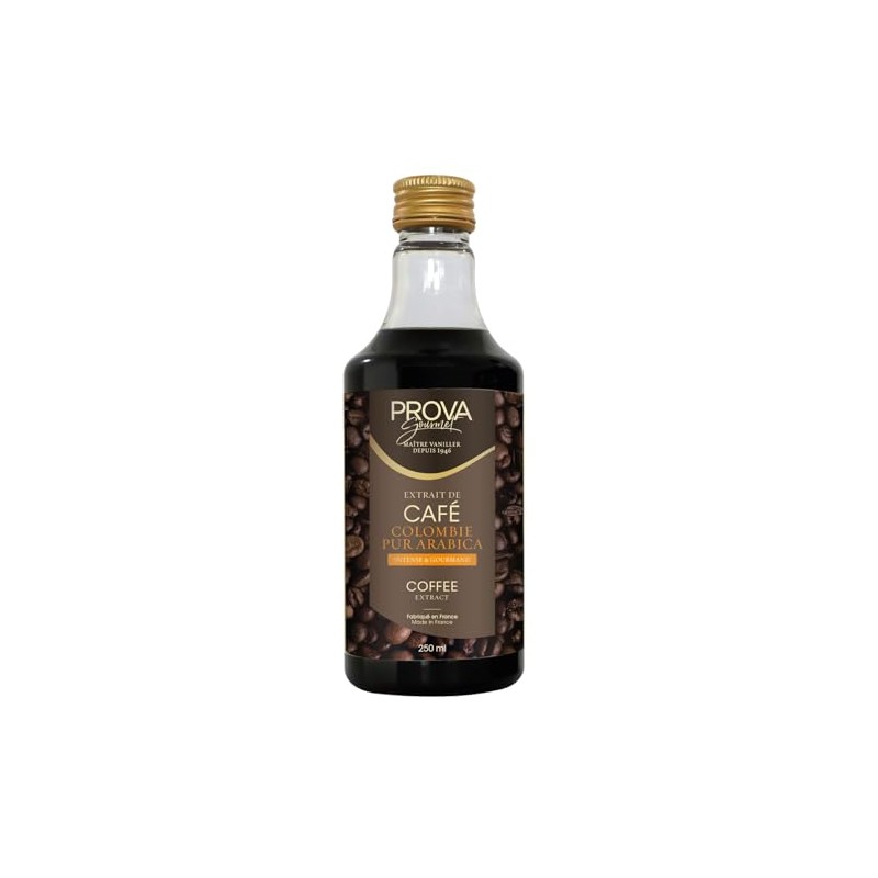 Prova Gourmet Pure Arabica Columbian Coffee Extract with a Delicate