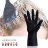 Guantes de tinte para el cabello, guantes de goma reutilizables,