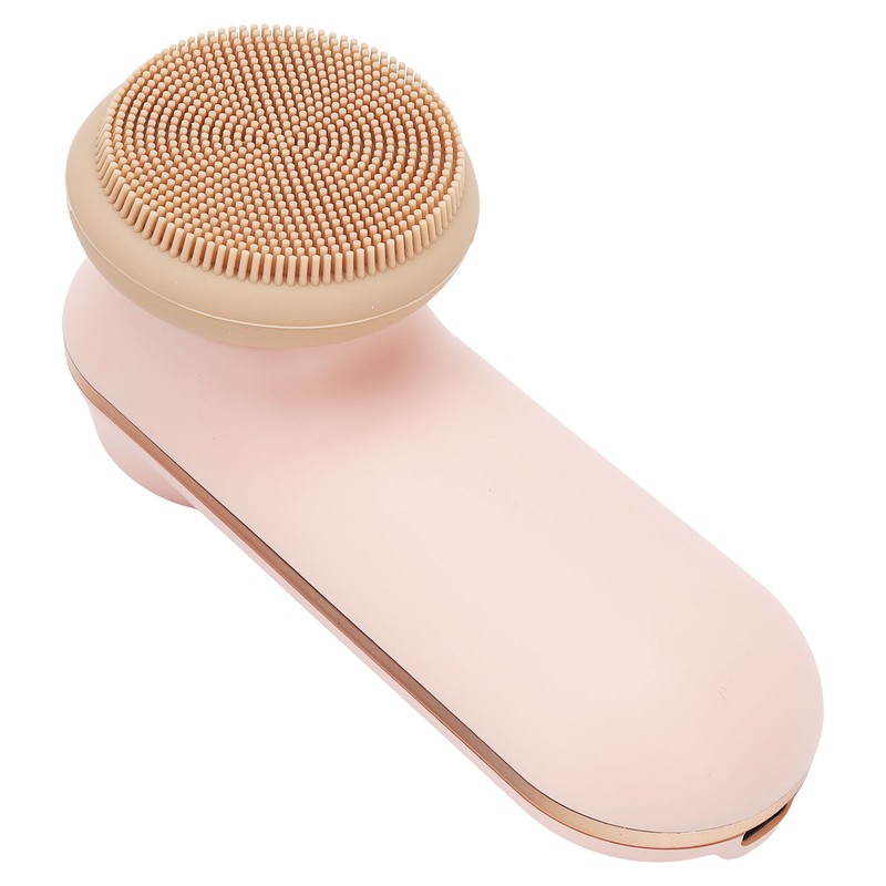 Face Massage Device Brush 3 Gear Adjustable Silicone Heads Heating