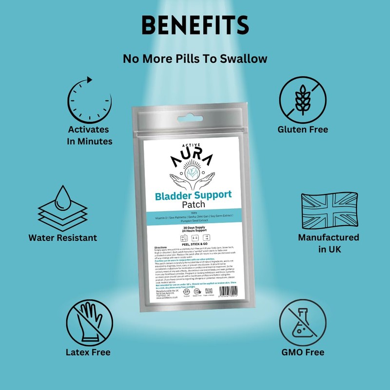 Bladder Patch - Bladder Support - Bladder & Urinary Function
