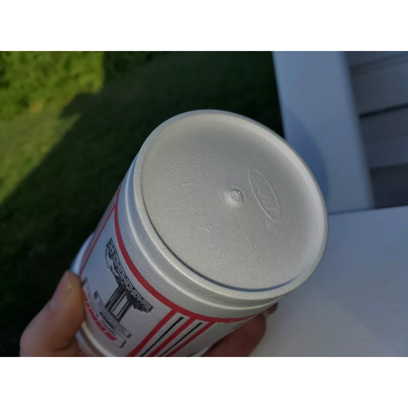 Vtg Styofoam 1980s 14 oz Cup Sonic Drive In Happy