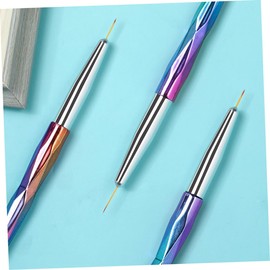 FRCOLOR 3pcs Pull Pen Manicure Drawing Tool Manicure Pen Nail Brush Nail Liner Pen Nails Gel Nail Art Tool Accessory Nail Drawing Brush Nail Accessories Nail Gel Nail Art DIY Accessory Abs