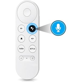 Replacement Voice Remote Control for Google Chromecast 4k Snow/HD TV Remote Control for G9N9N, GA01409-US, GA01920-US, GA01919-US, GA01923-US, GA02463