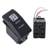 Music Rocker Switch with Pre-Wired Backing Compatible for Can Am