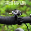 MiOYOOW Bicycle Bell, Retro Bicycle Bell for Road Bikes, Mountain
