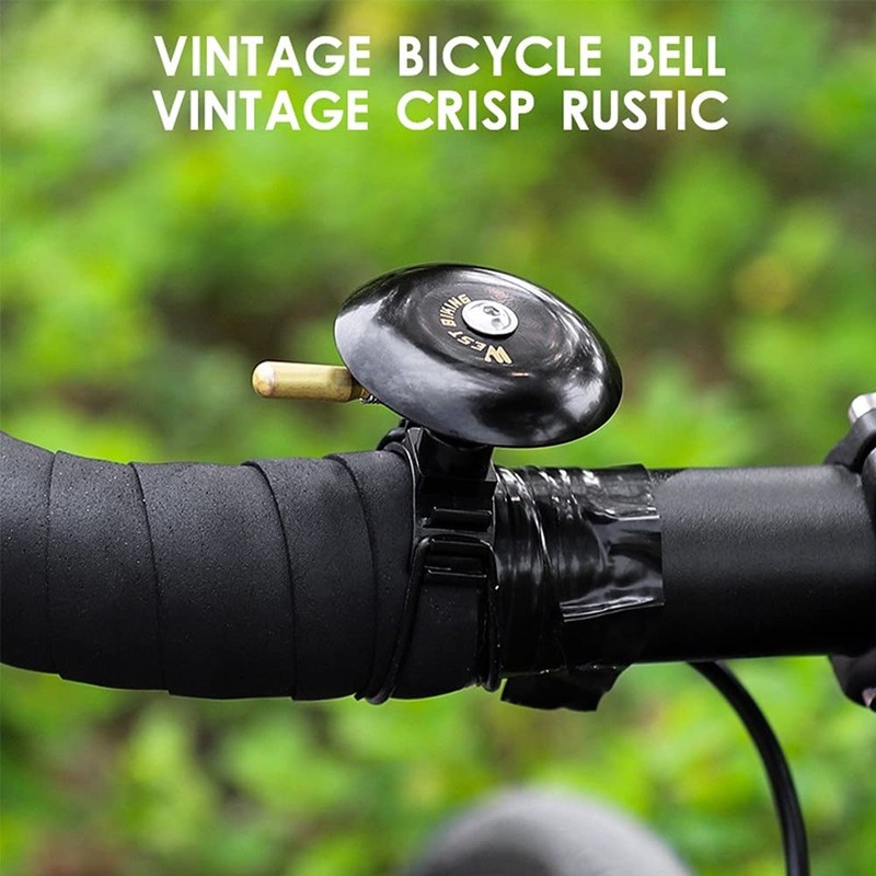 MiOYOOW Bicycle Bell, Retro Bicycle Bell for Road Bikes, Mountain