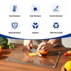 Kitchenville Glass Cutting Board 20”x16”: Tempered Glass Kitchen Counter Protector