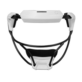 EvoShield Fastpitch Defender's Facemask - Youth, White