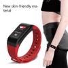 Color Screen Smartband Heart Rate Monitor Waterproof Sport Smart Wristband